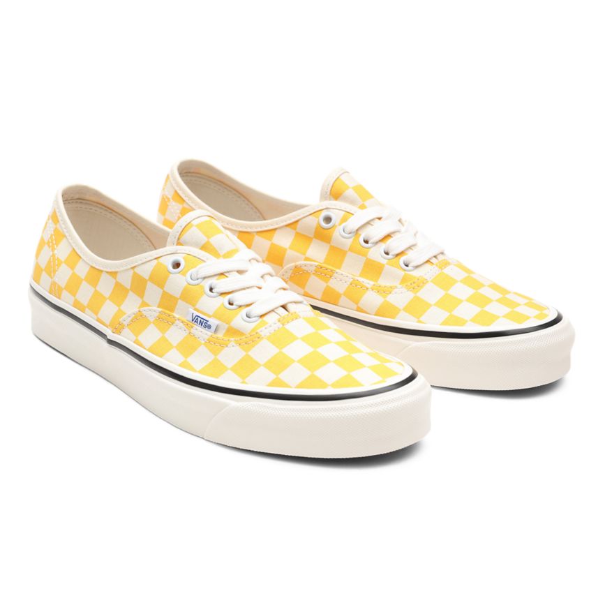 Vans Anaheim Factory Authentic 44 DX Shoes Yellow | VN574E9RJ32