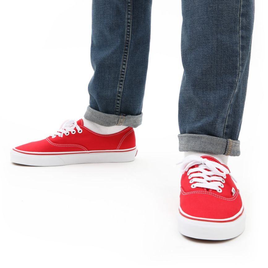 Vans Authentic Shoes Red | VN665E0LZ77