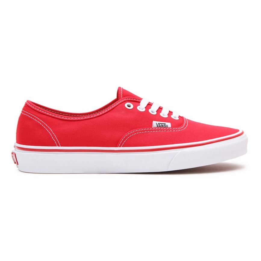 Vans Authentic Shoes Red | VN665E0LZ77