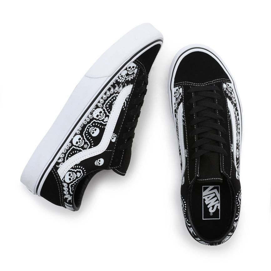 Vans Bandana Style 36 Shoes Black | VN063T4LX71