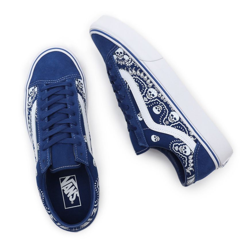 Vans Bandana Style 36 Shoes Blue | VN219D6RK61