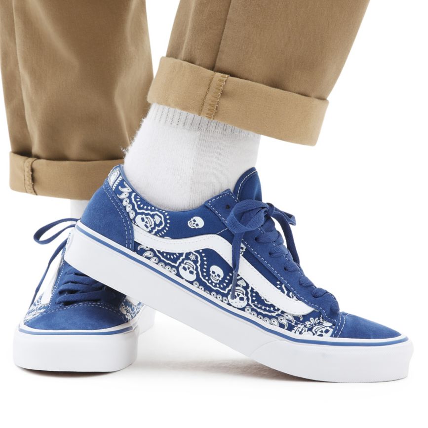 Vans Bandana Style 36 Shoes Blue | VN219D6RK61