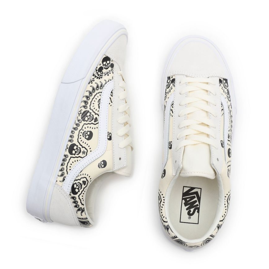 Vans Bandana Style 36 Shoes White | VN503A2EN12