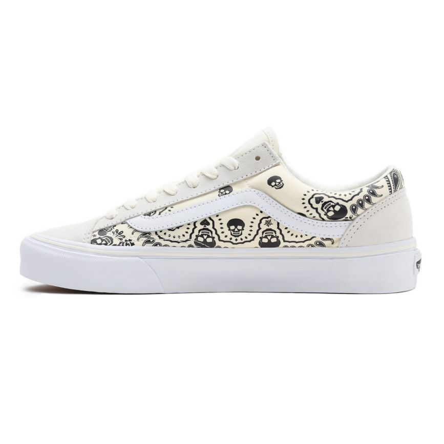 Vans Bandana Style 36 Shoes White | VN503A2EN12