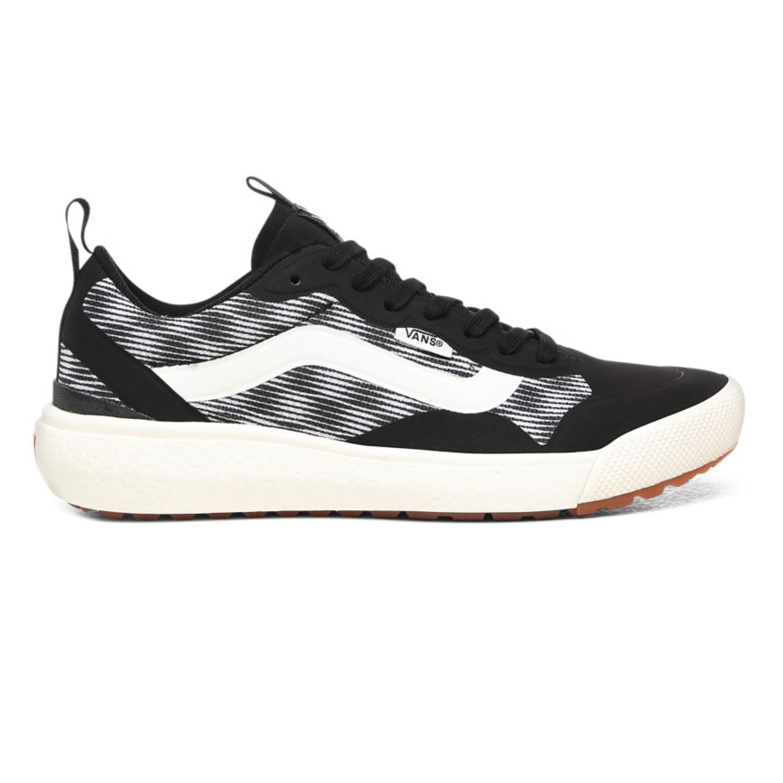 Vans Blur Checker UltraRange EXO Shoes Black | VN579L8VZ46