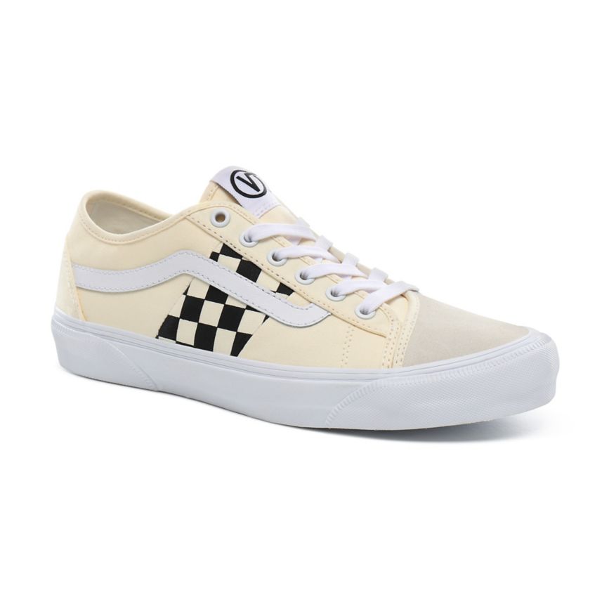 Vans Check Bess NI Shoes White | VN558S9WI52