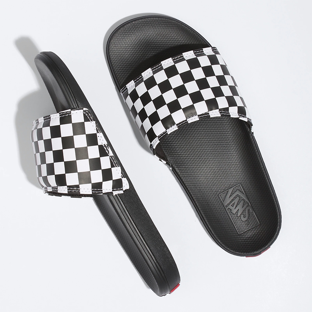 Vans Checkerboard La Costa Slide-On Black | VN067L4HI62