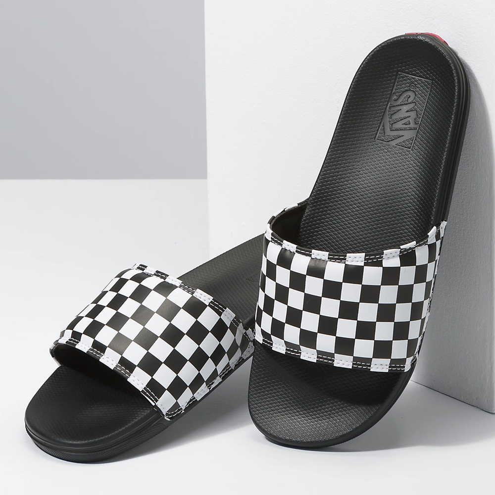 Vans Checkerboard La Costa Slide-On Black | VN067L4HI62