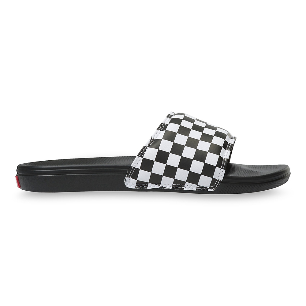 Vans Checkerboard La Costa Slide-On Black | VN067L4HI62