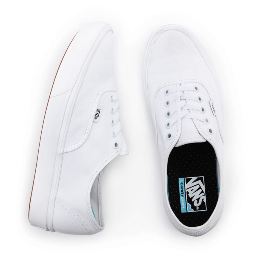 Vans Classic ComfyCush Authentic Shoes White | VN304A0TN87