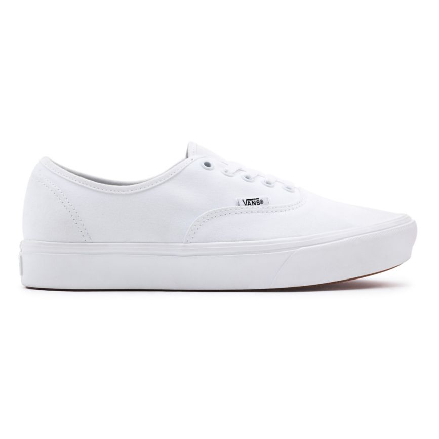 Vans Classic ComfyCush Authentic Shoes White | VN304A0TN87