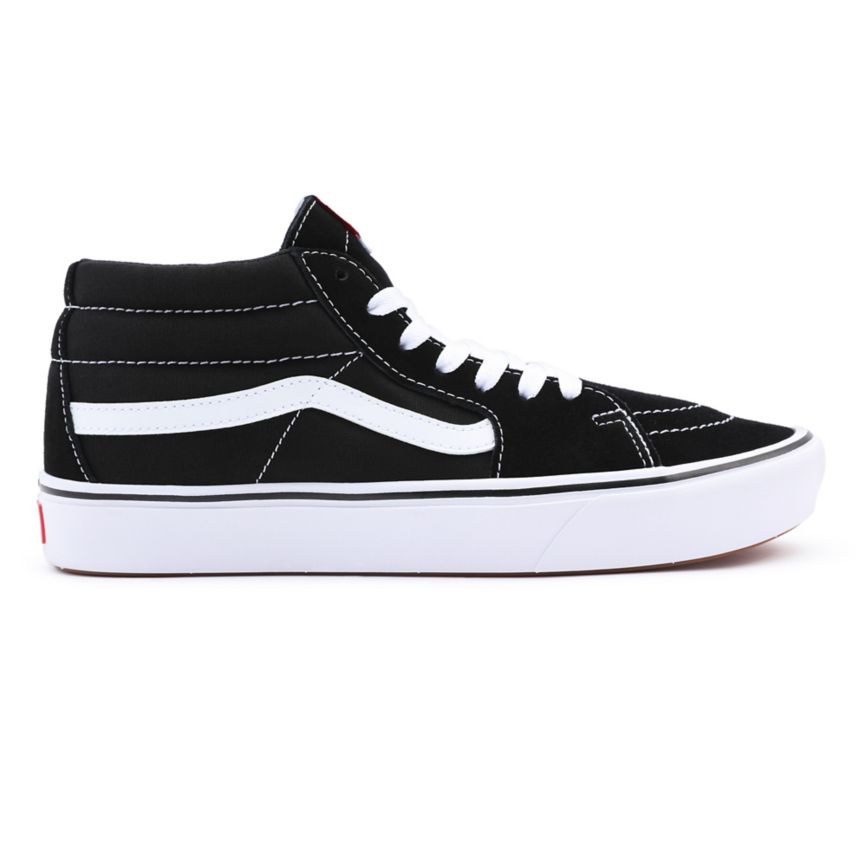 Vans Classic ComfyCush Sk8-Mid Shoes Black | VN235X3EA90