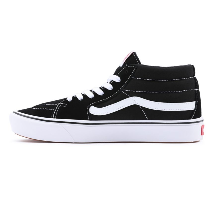 Vans Classic ComfyCush Sk8-Mid Shoes Black | VN235X3EA90