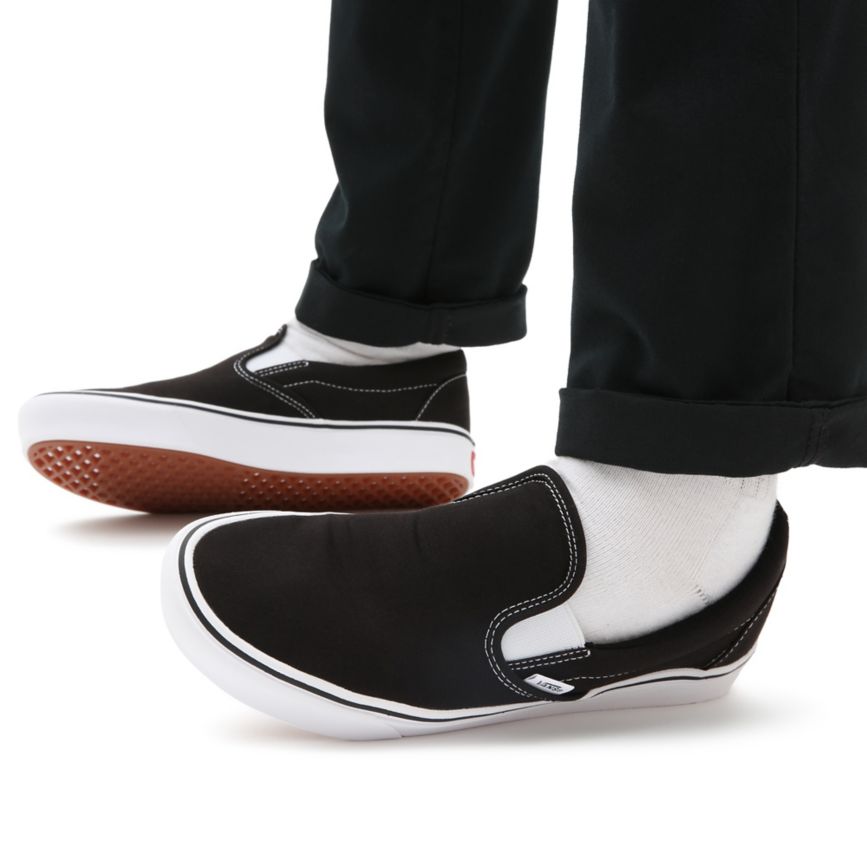 Vans Classic ComfyCush Slip-On Shoes Black | VN846O3TL58