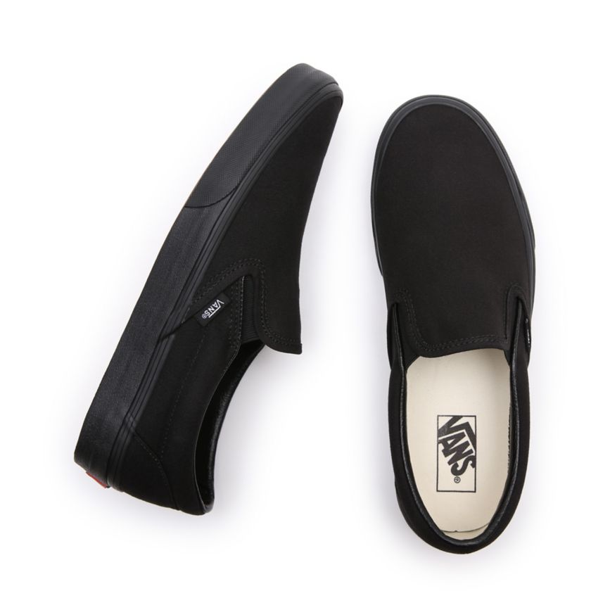 Vans Classic Slip-on Shoes Black | VN637H0BY26