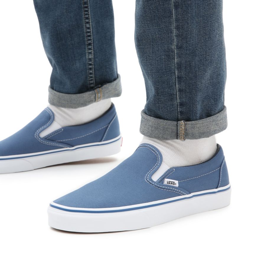 Vans Classic Slip-on Shoes Blue | VN996V5BU18