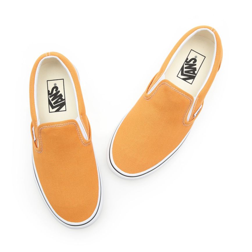 Vans Classic Slip-on Shoes Gold | VN432Z8JA51