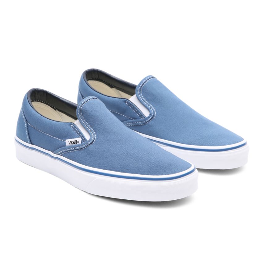 Vans Classic Slip-on Shoes Navy | VN307S0RU94