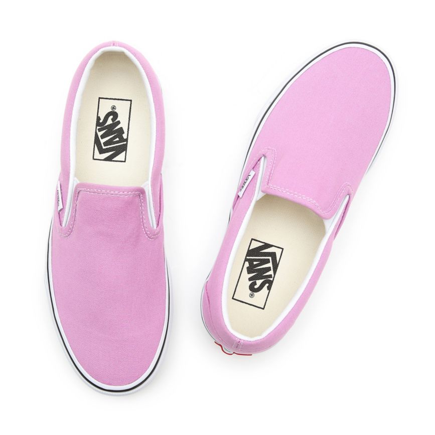 Vans Classic Slip-on Shoes Pink | VN354G7TS43