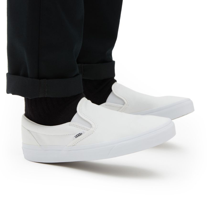 Vans Classic Slip-on Shoes White | VN251S7UH34