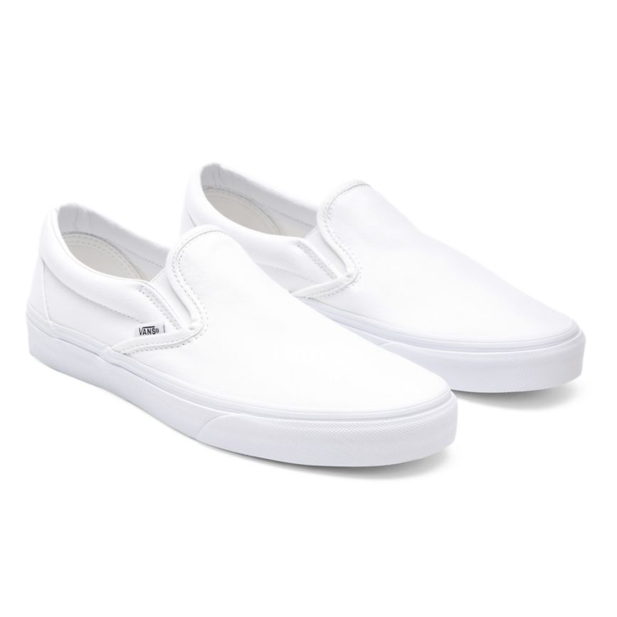 Vans Classic Slip-on Shoes White | VN251S7UH34