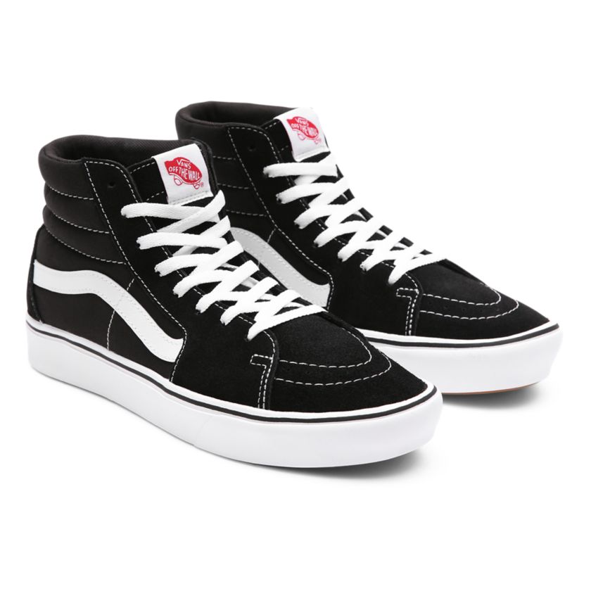 Vans Comfycush Sk8-Hi Shoes Black | VN091I1KE71