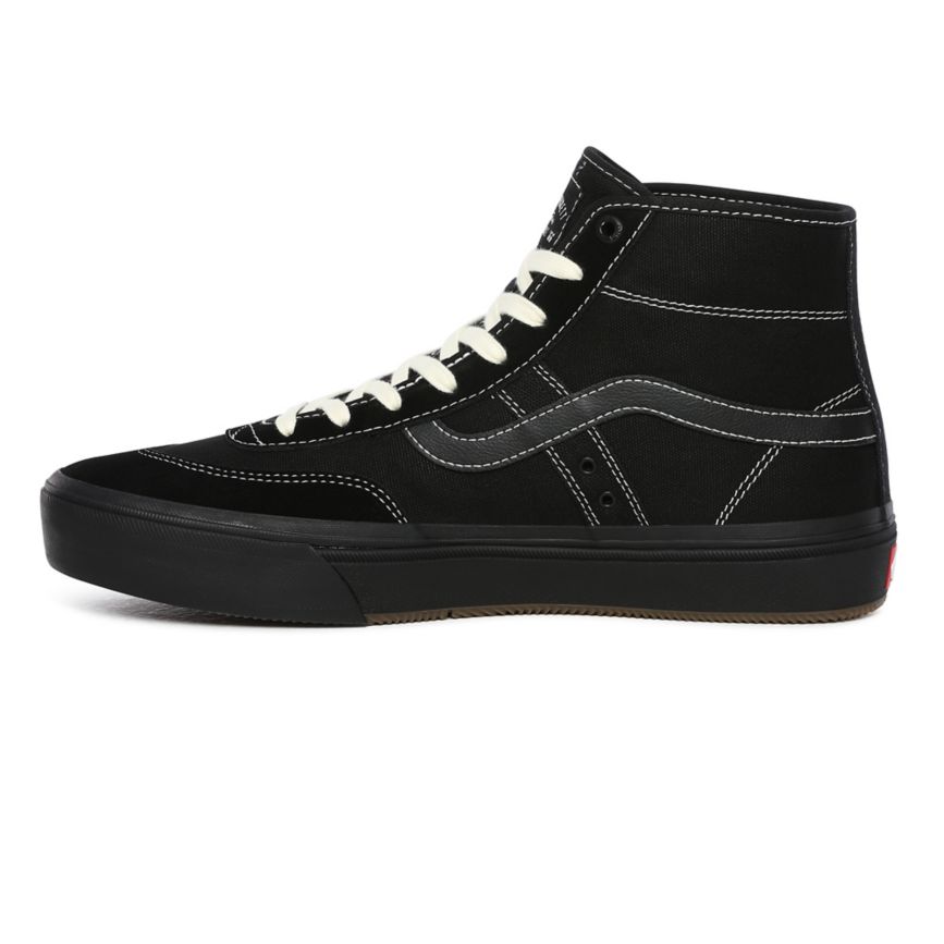 Vans Crockett High Pro Shoes Black | VN995L3SG73