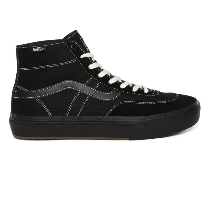 Vans Crockett High Pro Shoes Black | VN995L3SG73