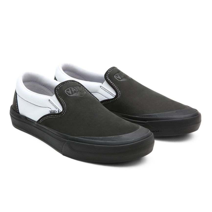 Vans DAK BMX Slip-On Shoes Black | VN083U4XI92