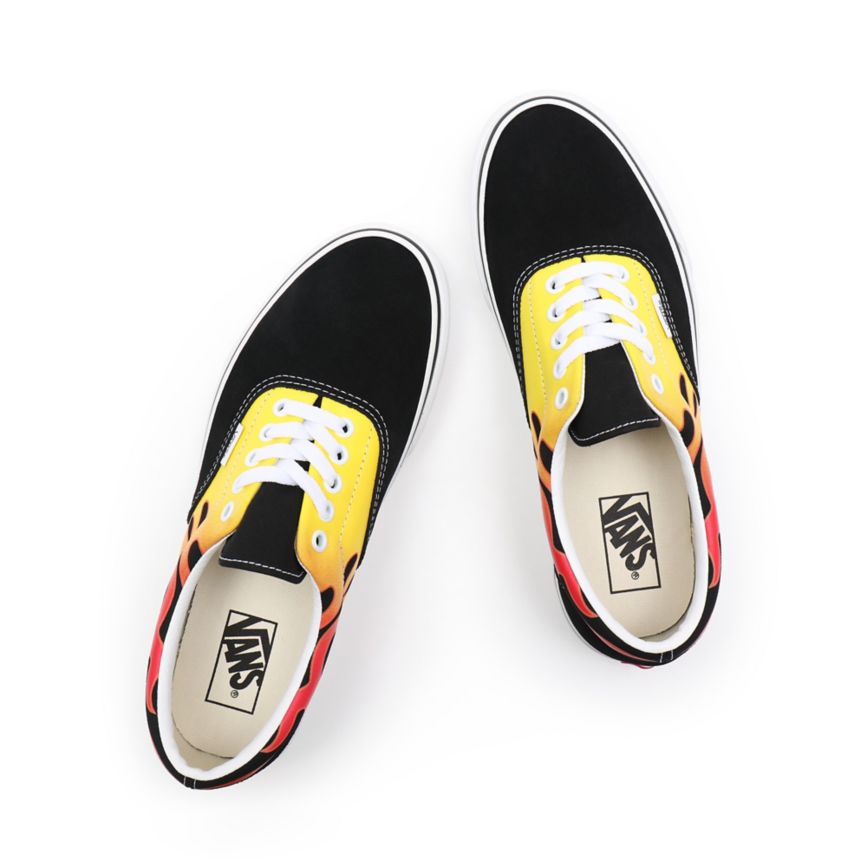 Vans Flame Era Shoes Black | VN693W6QV86