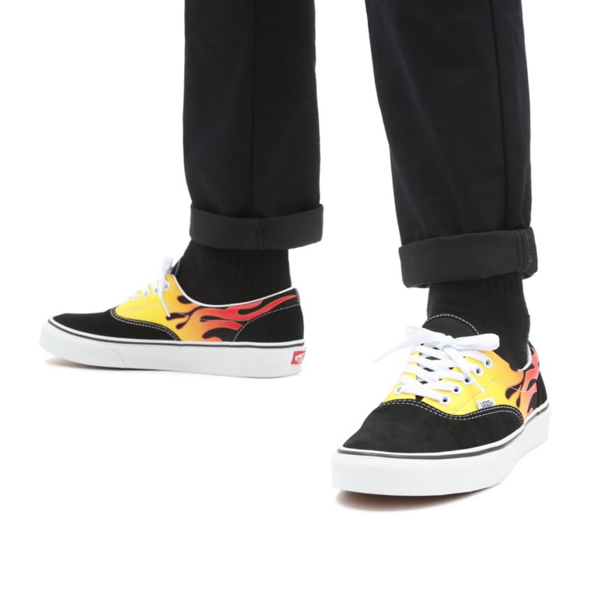 Vans Flame Era Shoes Black | VN693W6QV86