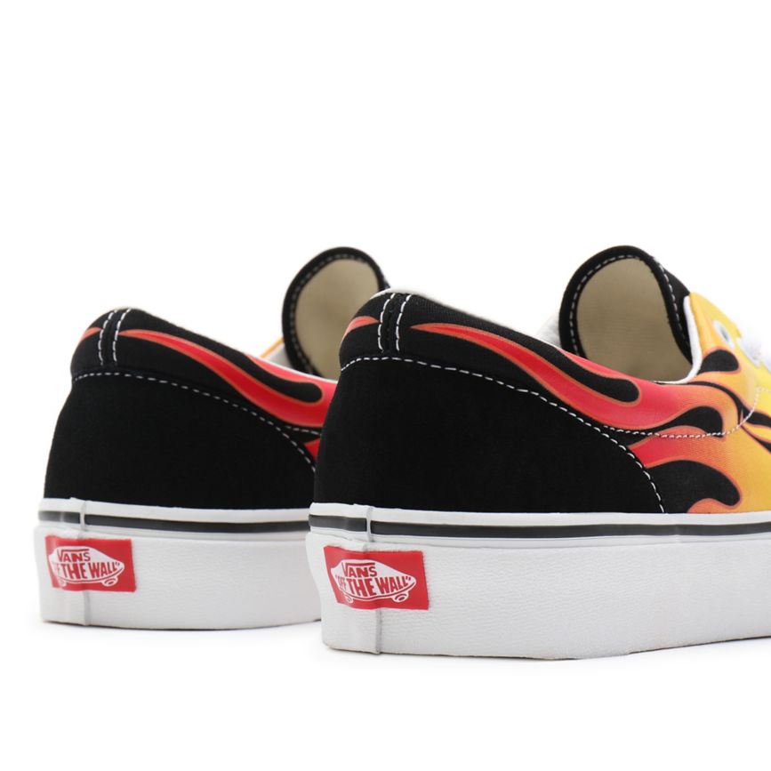 Vans Flame Era Shoes Black | VN693W6QV86