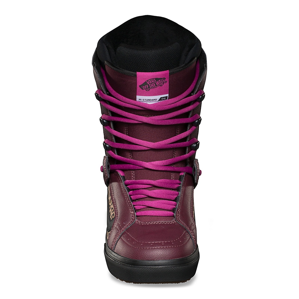 Vans Hi-Standard OG Boots Burgundy | VN425C5OU32