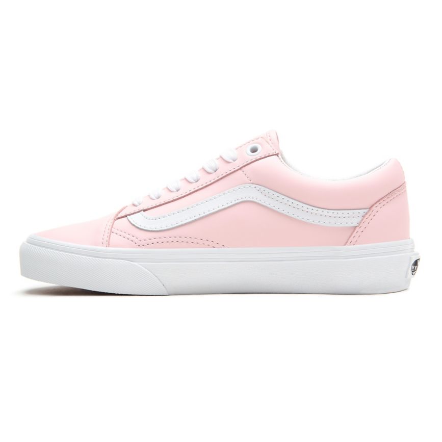 Vans Leather Old Skool Shoes Pink | VN179S2IS46