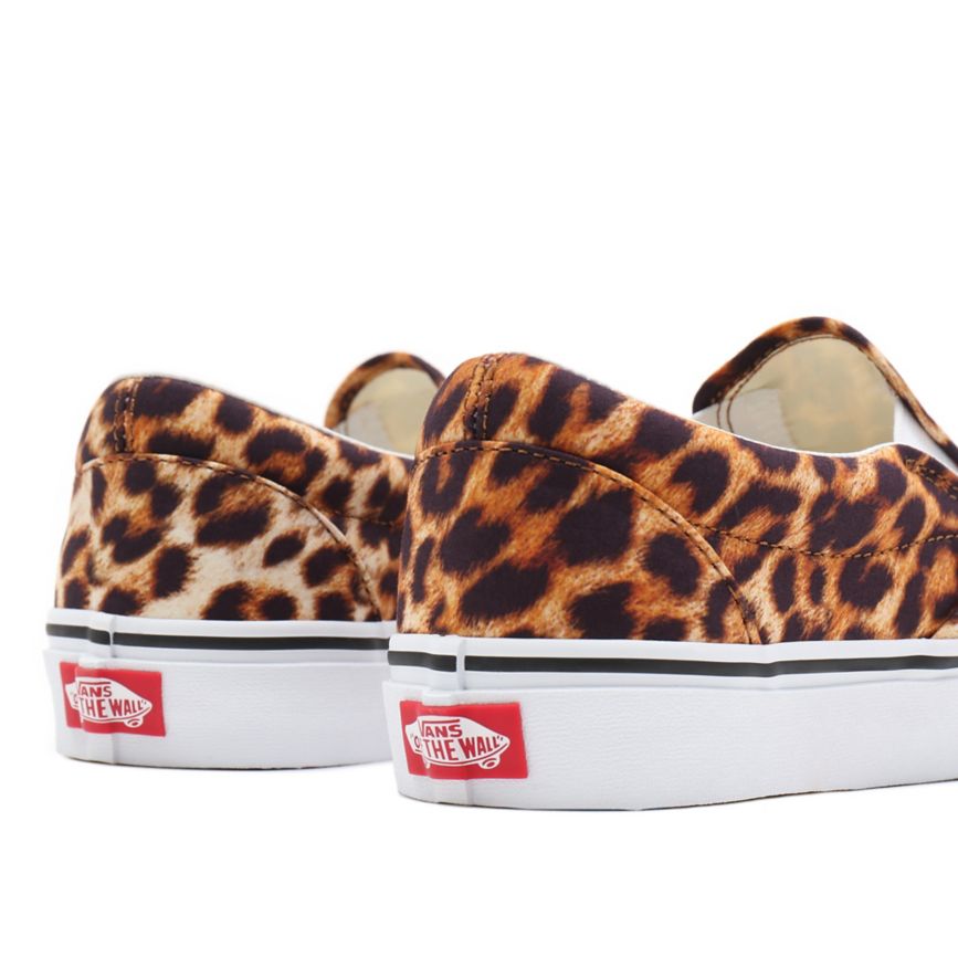 Vans Leopard Classic Slip-On Shoes Leopard | VN011J5BN25