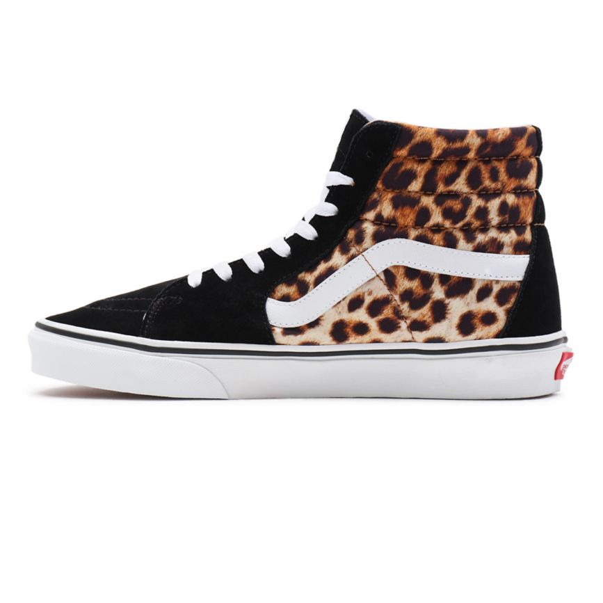 Vans Leopard SK8-Hi Shoes Black | VN520N7NM86