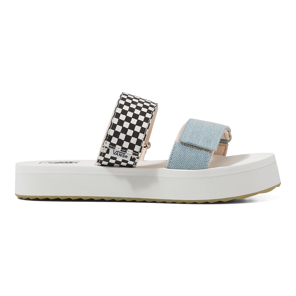 Vans Mix Match Cayucas Slide Mega Platform White | VN584E0NB11