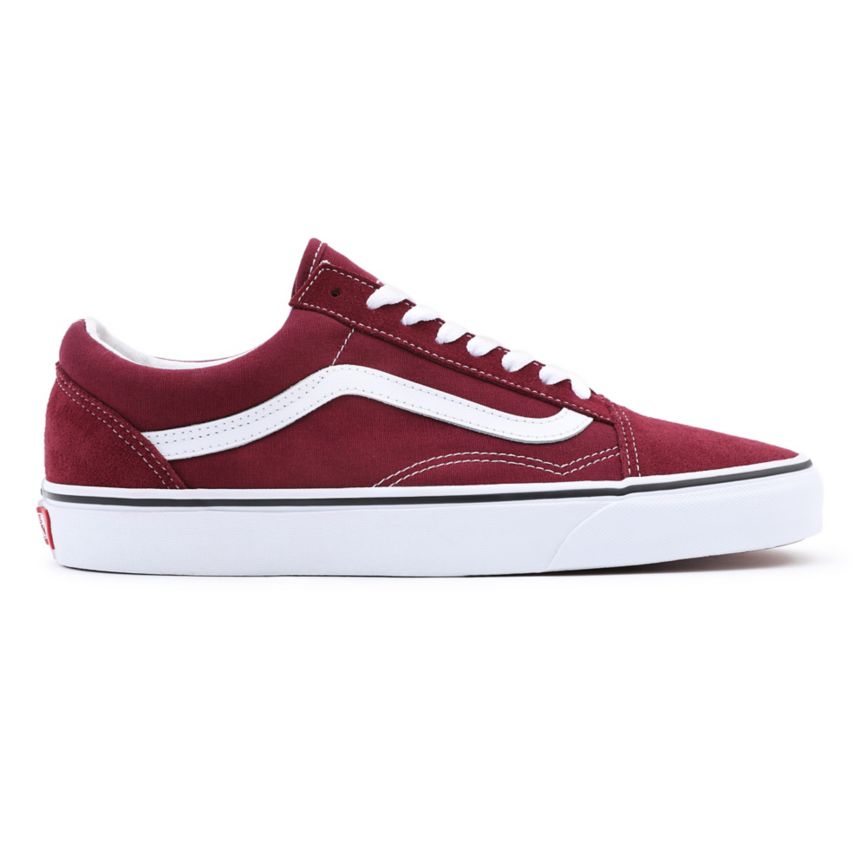 Vans Old Skool Shoes Burgundy | VN486R1NC89