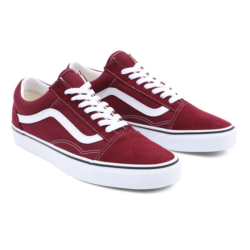 Vans Old Skool Shoes Burgundy | VN486R1NC89