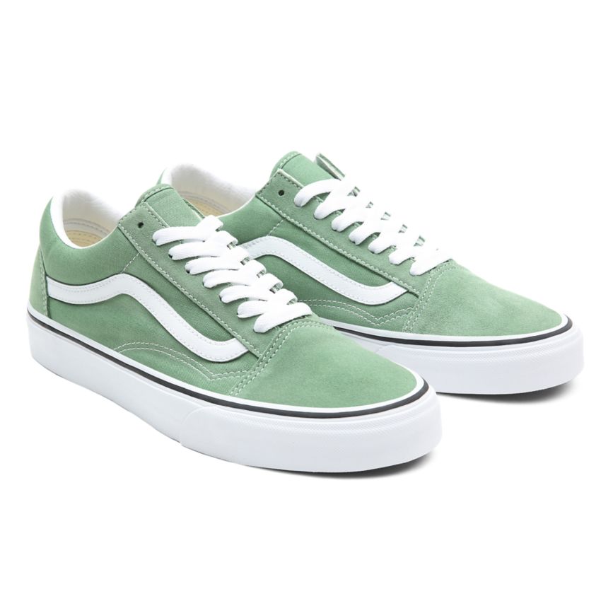 Vans Old Skool Shoes Green | VN597W2TK33