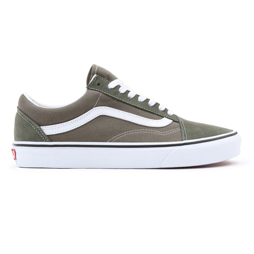 Vans Old Skool Shoes Olive | VN225K1WO32