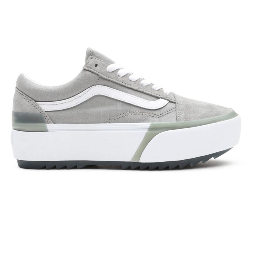 Vans Pastel Old Skool Stacked Shoes Deep Grey | VN599Q0NJ41