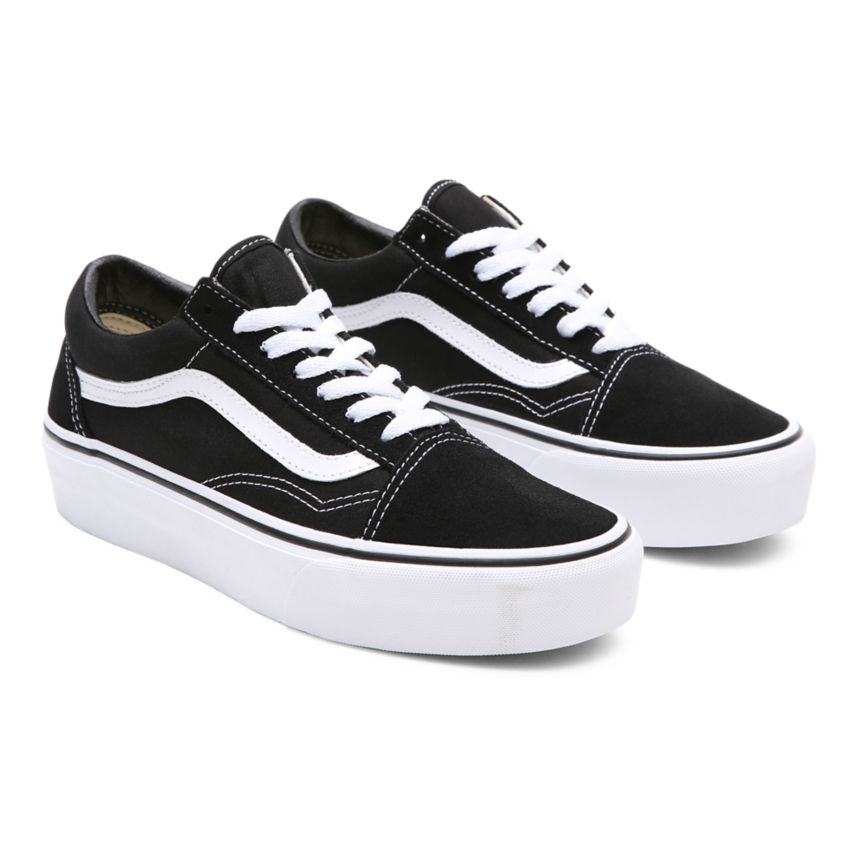 Vans Platform Old Skool Shoes Black | VN318T9UN85