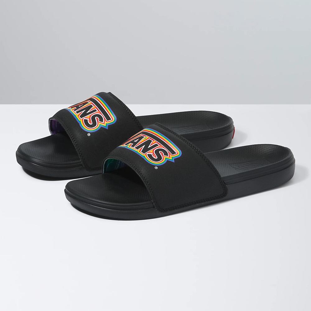 Vans Pride La Costa Slide-On Black | VN152X1LL02