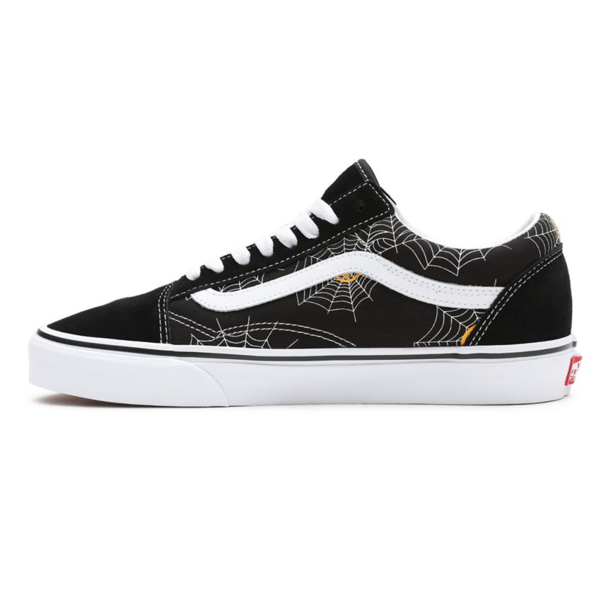 Vans Printed Old Skool Shoes Black | VN185J7VG35