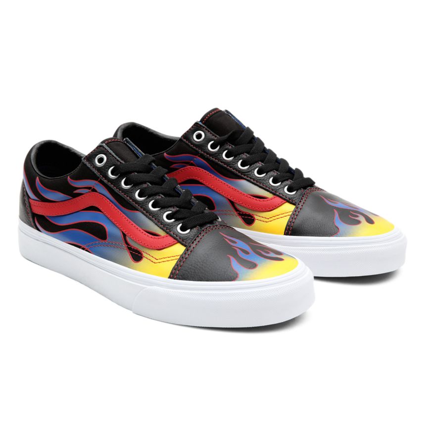 Vans Racer Old Skool Shoes Black | VN197X0QC56