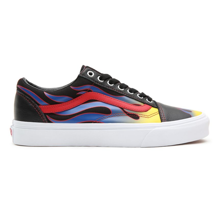 Vans Racer Old Skool Shoes Black | VN718K8FQ15