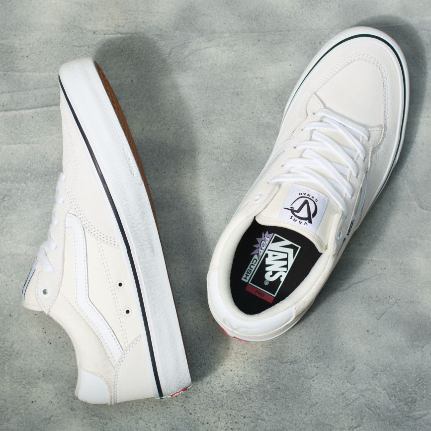 Vans Rowan Pro Shoes White | VN393G3KS56