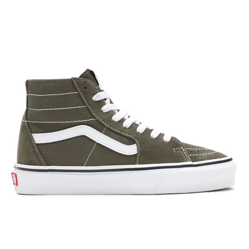 Vans SK8-Hi Tapered Shoes Olive | VN823U4FC73