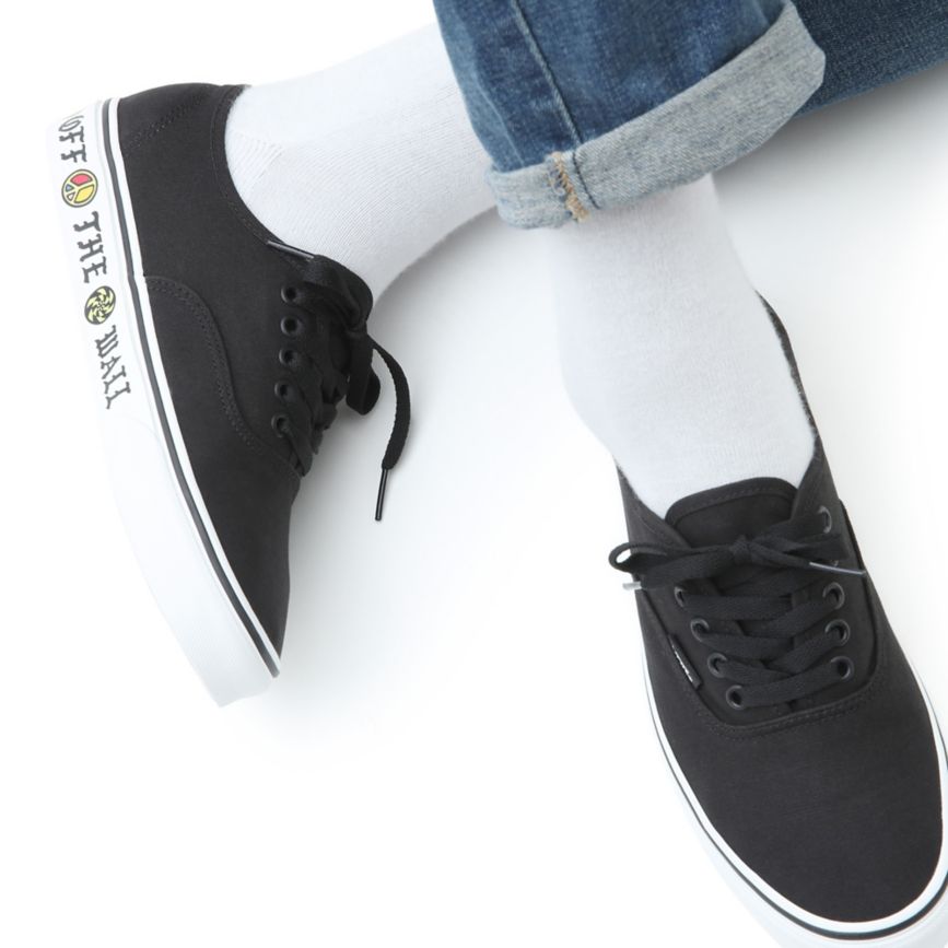 Vans Sidewall Authentic Shoes Black | VN678G9JN04